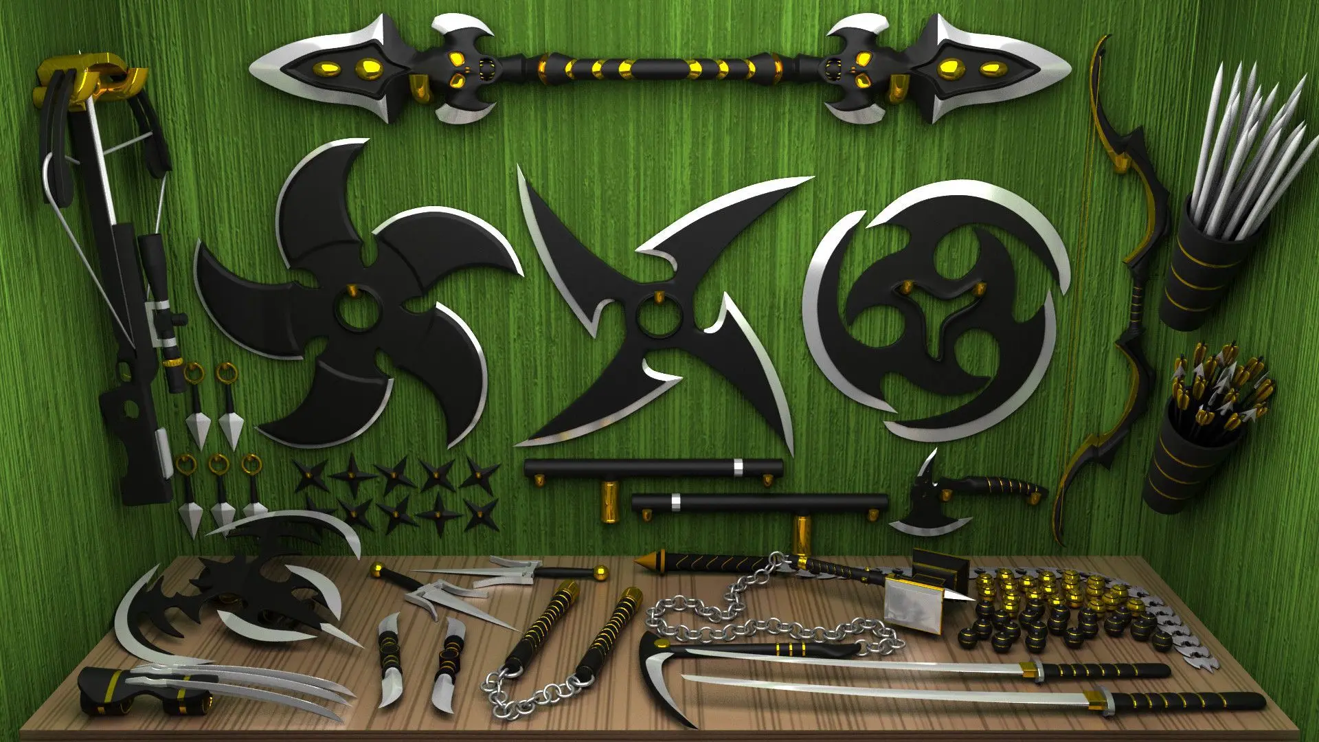 7 سلاح نینجایی که الهام‌بخش بازی‌های ویدیویی شدند